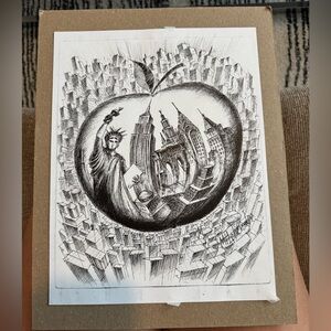Hand Drawn NYC Print